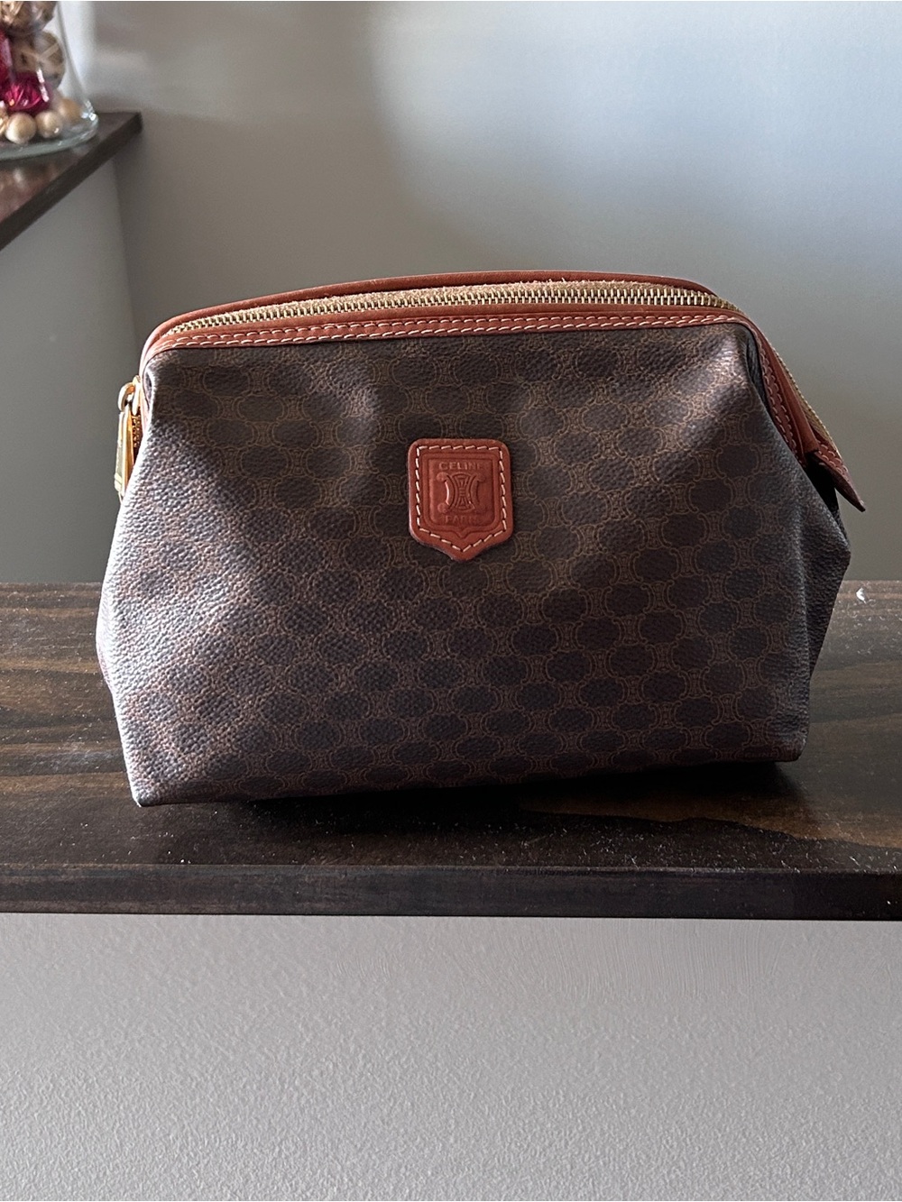 Celine Macadam cosmetic pouch